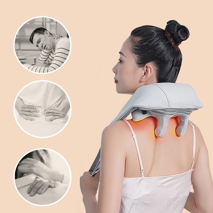 6D Adjustable Neck, Shoulder & Muscle Relaxation Massager