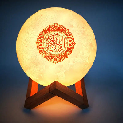 Quran & Moonlight Speaker with Colorful Touch LED