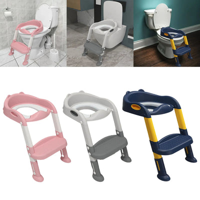 New Foldable Stepped Children's Toilet Ladder