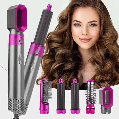 Hot Air Brush: Dry, Style, and Volumize with Ionic Technology (5-in-1)