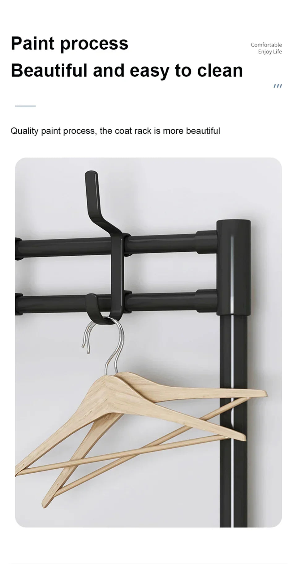 Multi-Layer Shoe Rack Coat Rack Storage & DIY Clothes Hanger