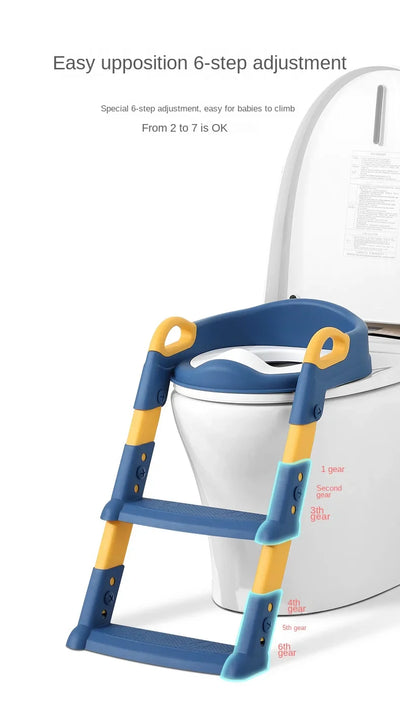 New Foldable Stepped Children's Toilet Ladder