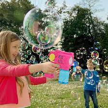 108 Hole Electric Soap Water Bubble Gun